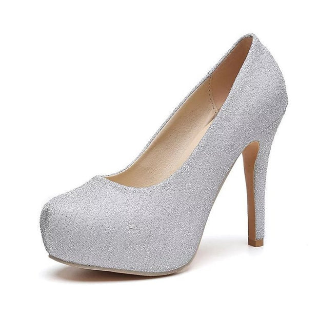 Round-toe stiletto fashion shoes