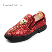 Men's Fashion Sequined Rivet Shoes