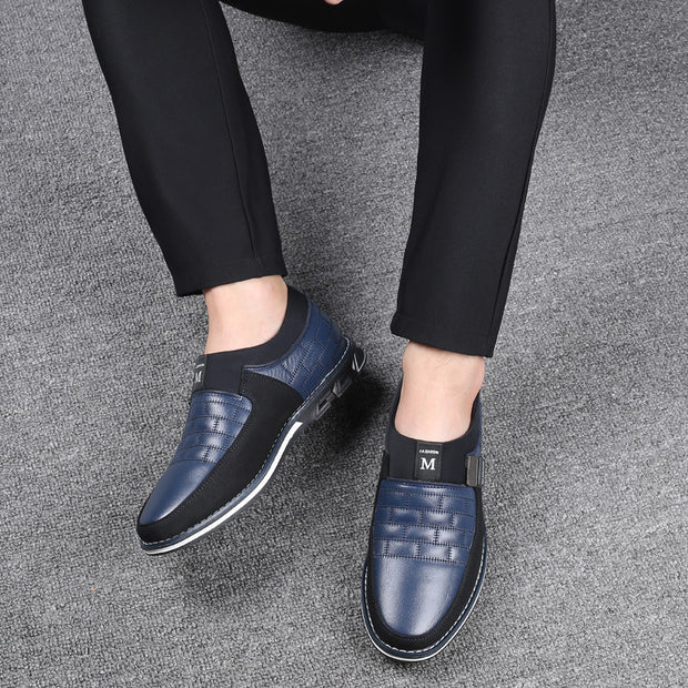 Fashion Casual Leather Shoes Men's Fashion All-match