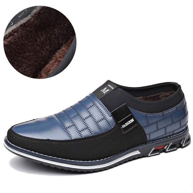 Fashion Casual Leather Shoes Men's Fashion All-match