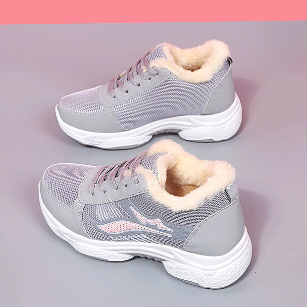 All-match Thick Bottom Fashion Single Shoes Mom Shoes