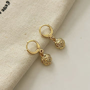 Retro Hong Kong Style Elegant Ear Studs Niche High Sense