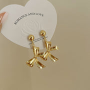 Retro Hong Kong Style Elegant Ear Studs Niche High Sense