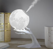 Creative Humidifier Ins Aromatherapy Moon Night Light