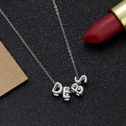 Fashionable And Personalized Letter Necklace With Versatile Design For Commuting Accessories